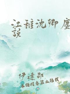江稚沈卿尘的小说 江稚沈卿尘的小说