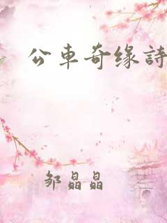 公车奇缘诗晴