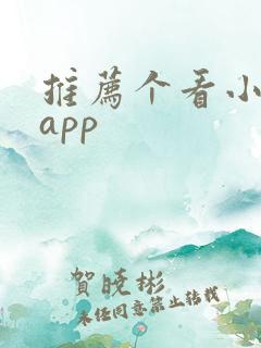 推荐个看小说的app 推荐个看小说的app