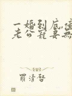 一婚到底,亿万老公宠妻无度