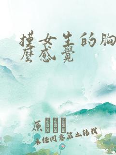 摸女生的胸是什么感觉