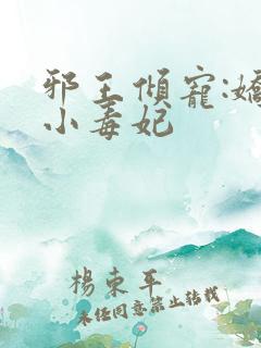 邪王倾宠:娇软小毒妃