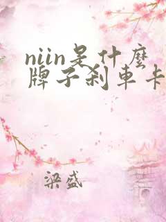 niin是什么牌子刹车卡钳