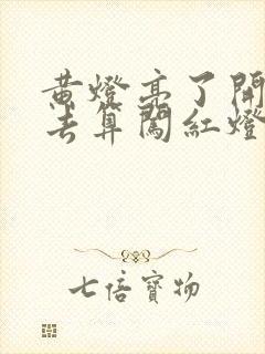 黄灯亮了开车过去算闯红灯吗