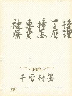 被车撞了后续治疗费怎么理赔