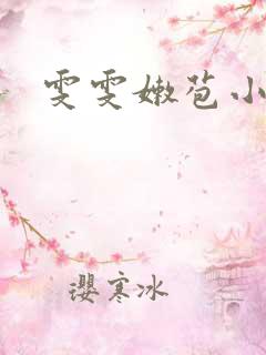 雯雯嫩苞小说