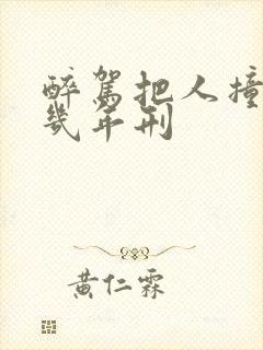 醉驾把人撞死判几年刑