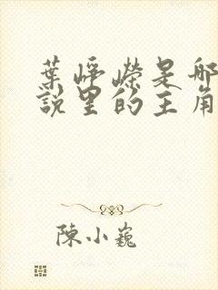 叶峥嵘是哪本小说里的主角 叶峥嵘是哪本小说里的主角
