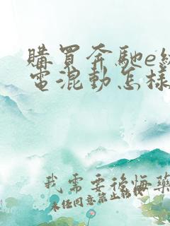 购买奔驰e级插电混动怎样