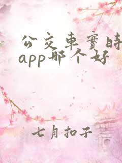 公交车实时到站app哪个好 公交车实时到站app哪个好