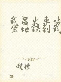 武昌火车站怎么坐地铁到武汉站 武昌火车站怎么坐地铁到武汉站