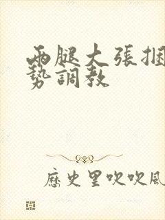 两腿大张捆绑玉势调教