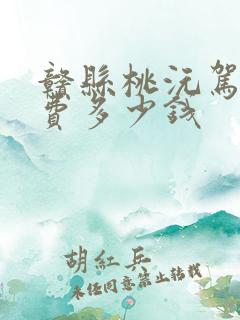 赣县桃沅驾校学费多少钱