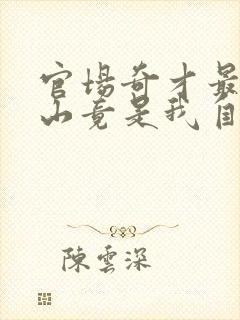 官场奇才最强靠山竟是我自己李澜小说什么