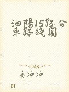 泗阳15路公交车路线图