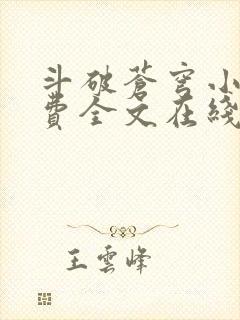 斗破苍穹小说免费全文在线