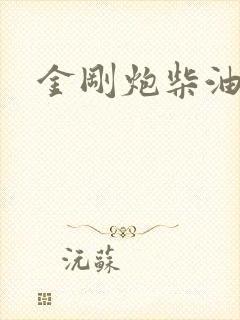 金刚炮柴油版