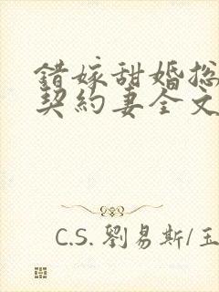 错嫁甜婚总裁的契约妻全文