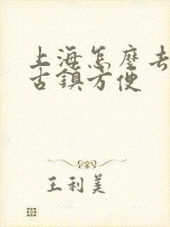 上海怎么去南浔古镇方便