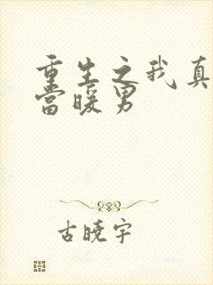 重生之我真没想当暖男