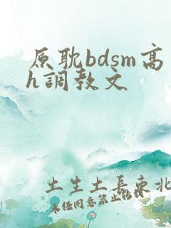 原耽bdsm高h调教文