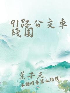91路公交车路线图