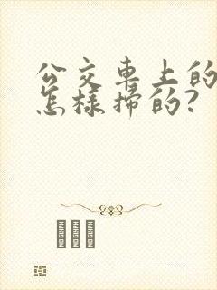 公交车上的码是怎样扫的?
