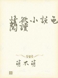 情欲小说龟全文阅读
