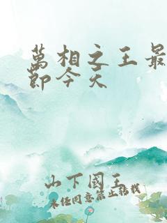 万相之王最新章节今天