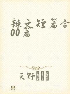 辣文短篇合集500篇