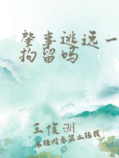 肇事逃逸一定会拘留吗