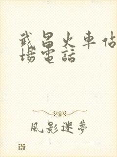 武昌火车站停车场电话