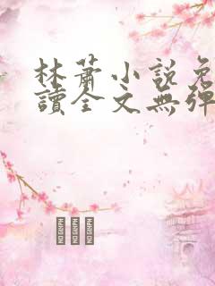 林萧小说免费阅读全文无弹窗