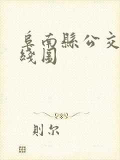 阜南县公交车路线图