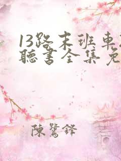 13路末班车2听书全集免费听
