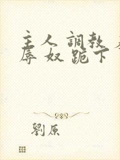 主人 调教 羞辱 奴 跪下