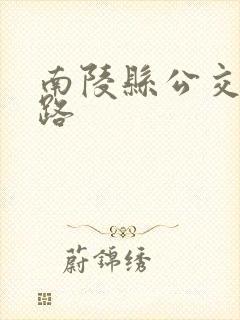 南陵县公交车线路