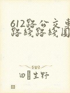 612路公交车路线路线图