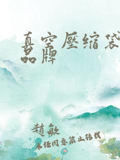 真空压缩袋十大品牌