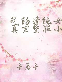 我的清纯女友小真完整版小说
