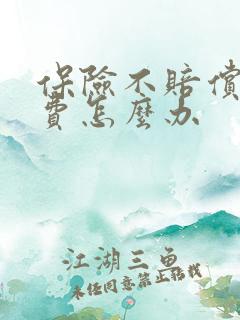 保险不赔偿误工费怎么办