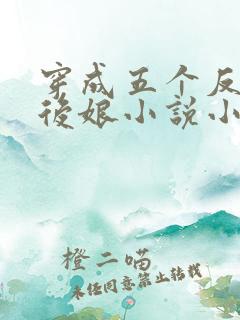 穿成五个反派的后娘小说小说