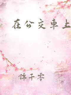 在公交车上爱爱