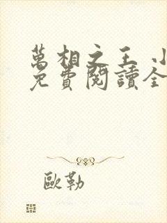 万相之王 小说免费阅读全部章节