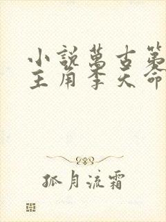 小说万古第一神主角李天命