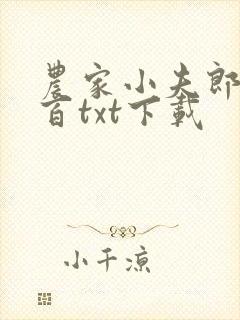 农家小夫郎鱼百百txt下载