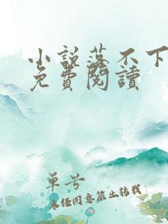 小说落不下全文免费阅读