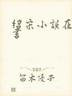 绍宋小说在线听书