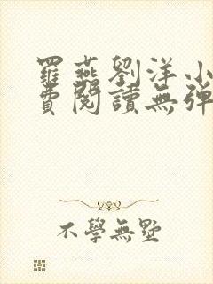 罗燕刘洋小说免费阅读无弹窗