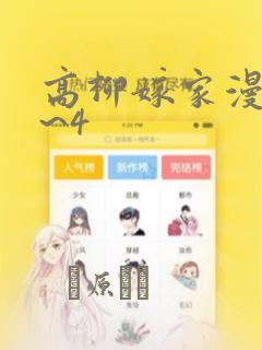 高柳嫁家漫画1~4：结局+番外